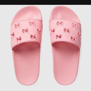 Pink Gucci slides Size 11 Womens fit like 10